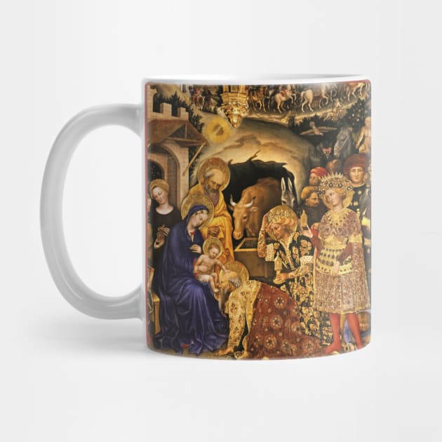 ADORATION OF THE MAGI by Gentile Da Fabriano by BulganLumini